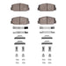 Disc Brake Pad Set Dynamic Friction 1551-0178-02