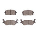 Disc Brake Pad Dynamic Friction 1310-0180-00