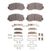 Disc Brake Pad Set Dynamic Friction 1551-0195-01