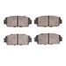 Disc Brake Pad Set Dynamic Friction 1311-0196-00