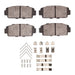Disc Brake Pad Set Dynamic Friction 1311-0196-01