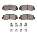 Disc Brake Pad Set Dynamic Friction 1311-0198-01