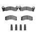 Disc Brake Pad Set Dynamic Friction 1551-0200-01