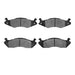 Disc Brake Pad Dynamic Friction 1311-0203-00