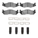 Disc Brake Pad Dynamic Friction 1310-0203-01