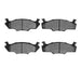 Disc Brake Pad Dynamic Friction 1310-0206-00