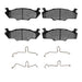 Disc Brake Pad Dynamic Friction 1310-0206-02