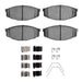 Disc Brake Pad Dynamic Friction 1310-0207-01