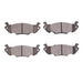 Disc Brake Pad Set Dynamic Friction 1551-0218-00
