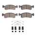 Disc Brake Pad Set Dynamic Friction 1551-0220-01