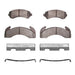Disc Brake Pad Set Dynamic Friction 1214-0225-01