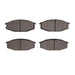 Disc Brake Pad Set Dynamic Friction 1551-0229-00