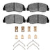 Disc Brake Pad Dynamic Friction 1311-0239-01