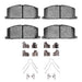 Disc Brake Pad Dynamic Friction 1310-0242-01