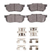 Disc Brake Pad Dynamic Friction 1311-0256-01
