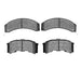 Disc Brake Pad Set Dynamic Friction 1551-0261-00