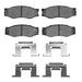 Disc Brake Pad Dynamic Friction 1310-0266-01