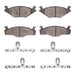Disc Brake Pad Set Dynamic Friction 1551-0280-01