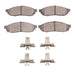 Disc Brake Pad Set Dynamic Friction 1551-0281-01