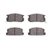 Disc Brake Pad Dynamic Friction 1310-0282-00