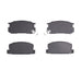 Disc Brake Pad Dynamic Friction 1311-0282-00