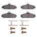 Disc Brake Pad Set Dynamic Friction 1551-0294-01