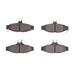 Disc Brake Pad Set Dynamic Friction 1551-0295-00