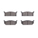 Disc Brake Pad Dynamic Friction 1310-0296-00