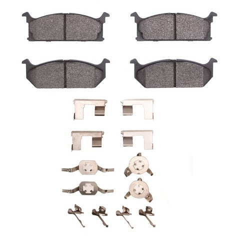 Disc Brake Pad Set Dynamic Friction 1551-0296-01