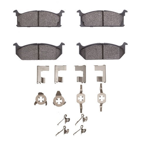 Disc Brake Pad Set Dynamic Friction 1551-0296-02