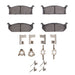 Disc Brake Pad Dynamic Friction 1311-0296-02