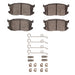 Disc Brake Pad Dynamic Friction 1310-0297-01