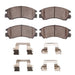 Disc Brake Pad Dynamic Friction 1311-0311-01