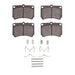 Disc Brake Pad Dynamic Friction 1311-0319-01