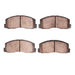 Disc Brake Pad Set Dynamic Friction 1551-0328-00