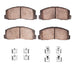 Disc Brake Pad Set Dynamic Friction 1551-0328-01