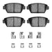 Disc Brake Pad Dynamic Friction 1311-0329-01