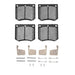 Disc Brake Pad Set Dynamic Friction 1551-0330-03