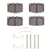 Disc Brake Pad Dynamic Friction 1311-0331-01