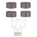Disc Brake Pad Set Dynamic Friction 1115-0331-02
