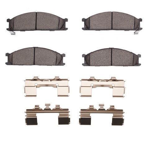 Disc Brake Pad Set Dynamic Friction 1551-0333-01