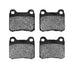 Disc Brake Pad Set Dynamic Friction 1600-0335-00