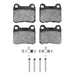 Disc Brake Pad Dynamic Friction 1310-0335-01