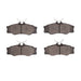 Disc Brake Pad Set Dynamic Friction 1551-0338-00