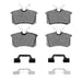 Disc Brake Pad Set Dynamic Friction 1115-0340-04