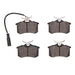 Disc Brake Pad Set Dynamic Friction 1311-0340-10