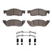 Disc Brake Pad Set Dynamic Friction 1551-0344-01