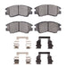 Disc Brake Pad Dynamic Friction 1310-0349-01