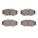 Disc Brake Pad Dynamic Friction 1310-0358-00