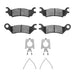 Disc Brake Pad Set Dynamic Friction 1551-0361-01